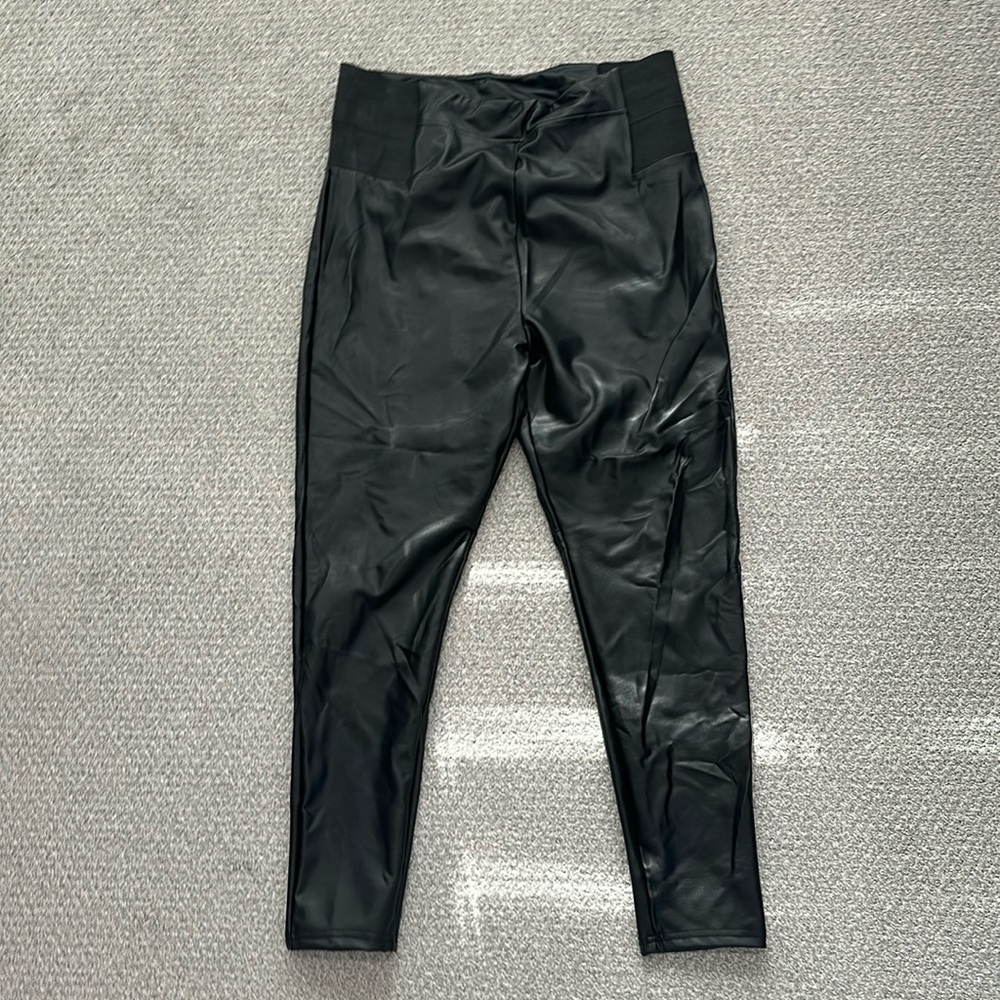 A new Day XL pleather leggings.